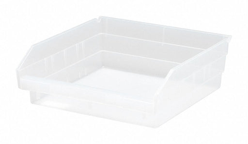 ShelfBin 11.625inL 11.125inW Plastic