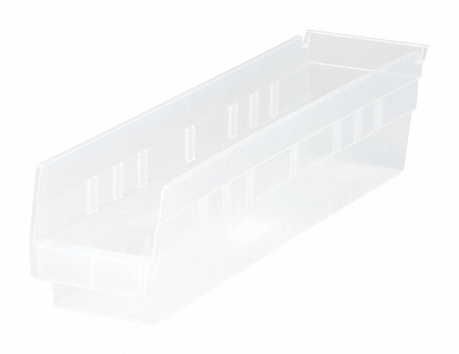ShelfBin 17.875inL 4.125inW Plastic