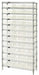 Bin Shlvng 24inx74inx36in Clear