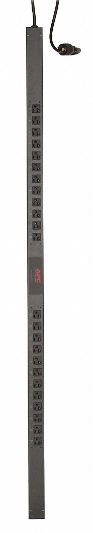 PDU 20A 24 Outlet 10 ft Black