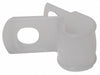 Cable Clamp Fixed Dia Screw Naturl PK100