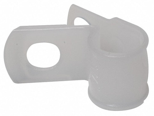Cable Clamp Fixed Dia Screw Naturl PK100