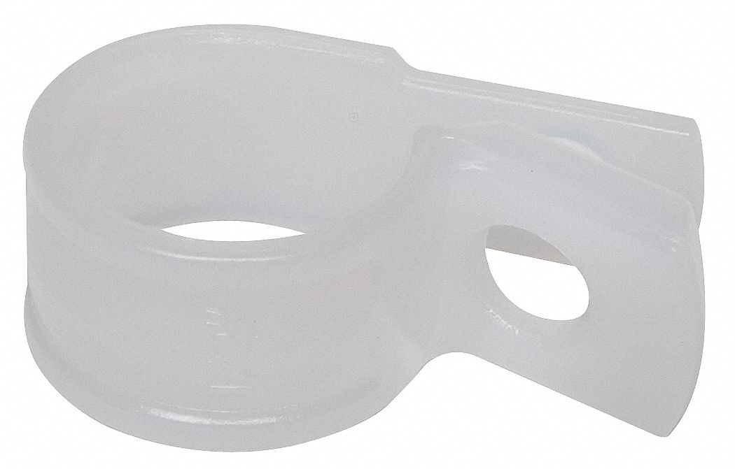 Cable Clamp Mounted Screw Natural PK100