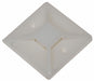 Cable Tie Mounting Pad 4 Way Natrl PK100