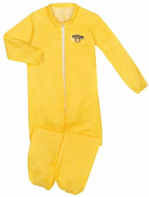 Collared Coverall Elastic Yellow 2XL