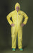 Hooded Coverall Elastic Yellow 4XL