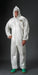 Hooded Coverall Elastic White 4XL