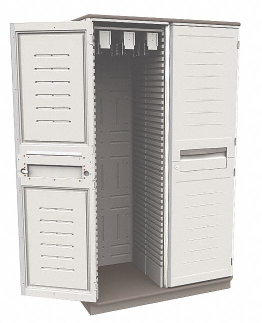 CatheterCab Polymr Stationary 2Shelves