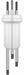 Liquid Level Probe 12 18 and 24 In PTFE