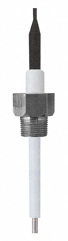 Liquid Level Probe 12In 3/4NPT PTFE 10Ft