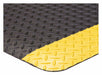 Antifatigue Mat Black YllwBrdr 2ft.x3ft.