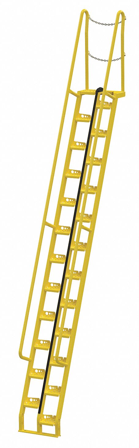 M8357 Alternating Tread Stair Unit 17 ft 6 H