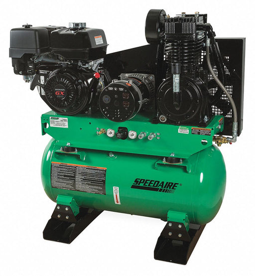 Stationary Air Compr/Generator 2 Stage