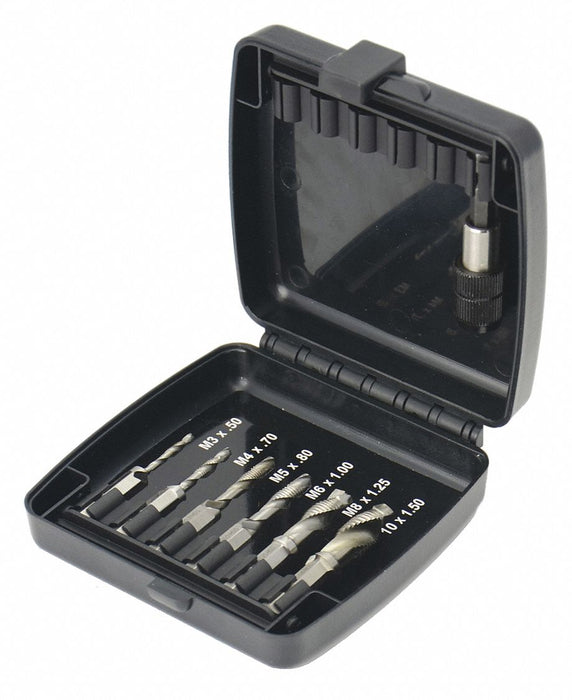 Drill Tap Countersink Set Metric 6