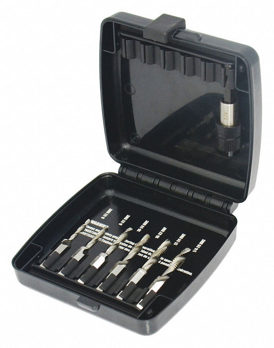 Drill Tap Countersink Set UNC UNF 6