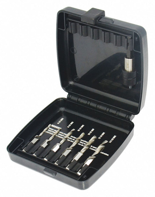 Drill/Tap/Countersink Set SAE 6 Pc
