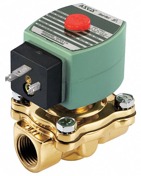Solenoid Valve Brass NO Air Inert Gas