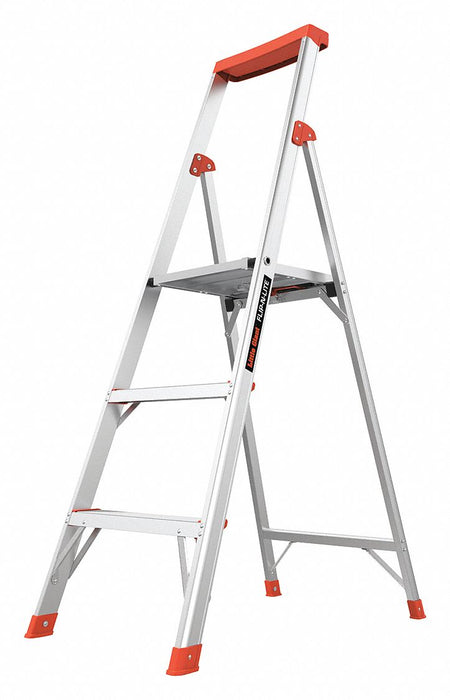Platform Stepladder 5 ft Alum 300 lb.