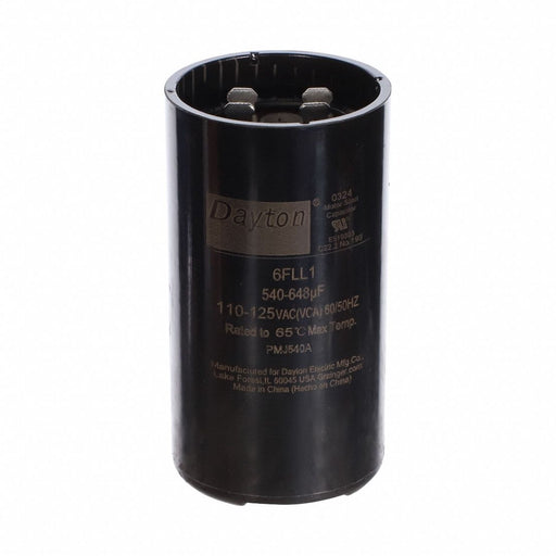 Motor Start Capacitor 540-648 MFD Round