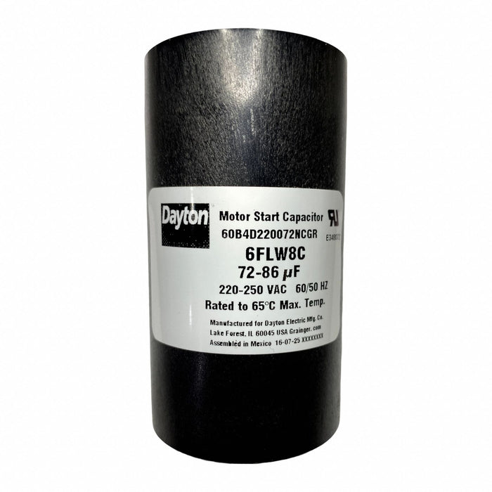 Motor Start Capacitor Round