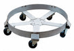 Drum Dolly 55 gal 24 in L Silver
