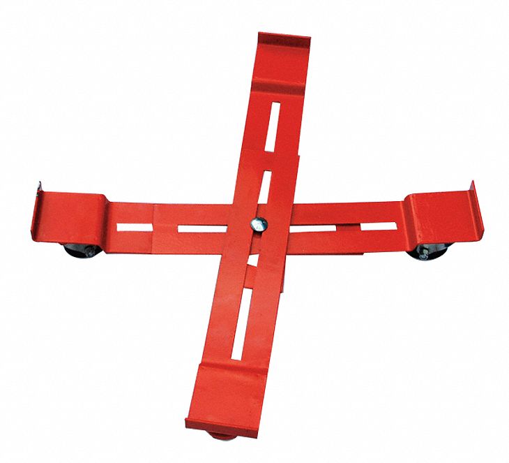 DrumDolly 30galto95gal 20inL Red