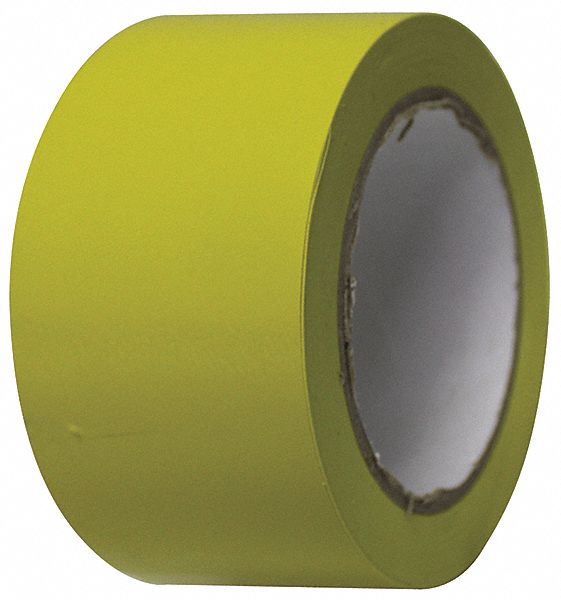 D7628 Floor Tape Yellow 2 inx108 ft Roll
