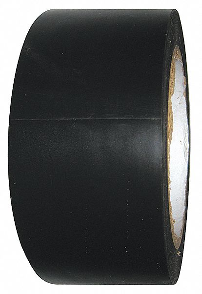 D7628 Floor Tape Black 2 inx108 ft Roll