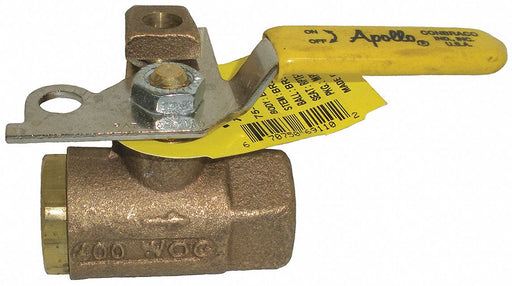 Manual 2-Way Ball Valve NPT Bronze