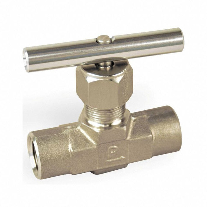 Needle Valve Straight 316 SS 1/2 In.