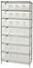 Bin Shlvng 24inx74inx36in Clear