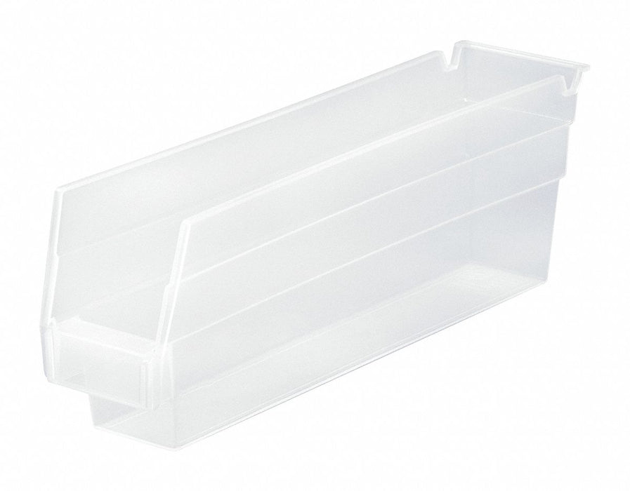 ShelfBin 11.625inL 2.75inW Plastic