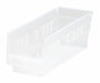 ShelfBin 11.625inL 4.125inW Plastic