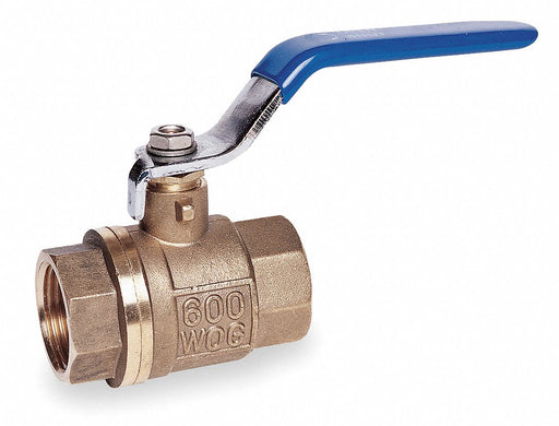 Manual 2-Way Ball Valve IPS Brass