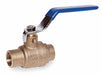Manual 2-Way Ball Valve Sweat Brass