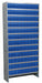 Enclosed Bin Shlvng 12x79x36in Blue