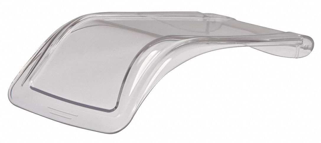 Lid 5.375 in W Plastic Clear