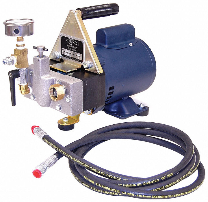 Hyrdo Test Pmp 4 gpm Twin Piston 3/4 