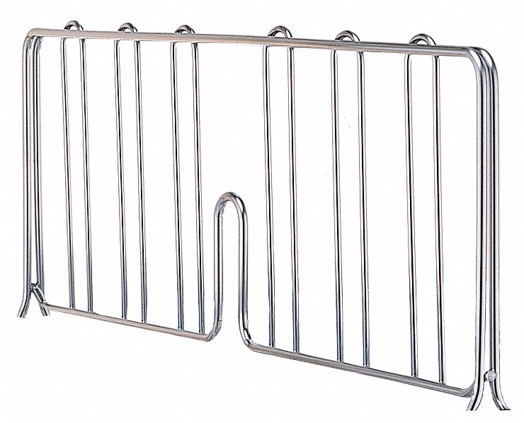 Shelf Divider 2inx8inx18in StnlStl