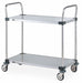 Metal Shelf Cart 375 lb SS