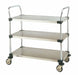 Metal Shelf Cart 375 lb SS