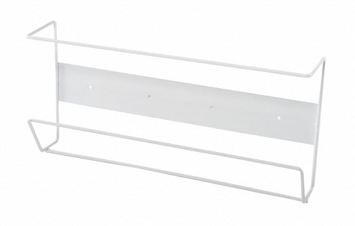 GloveDispensr Wht WallMnt CoatdSteelWire