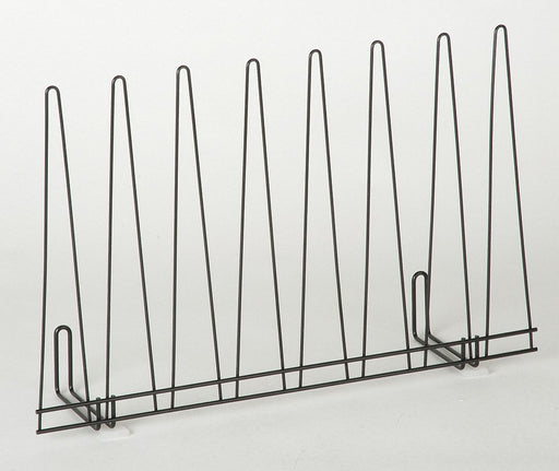 GloveDryingRack Black Steel 14inH 22inW
