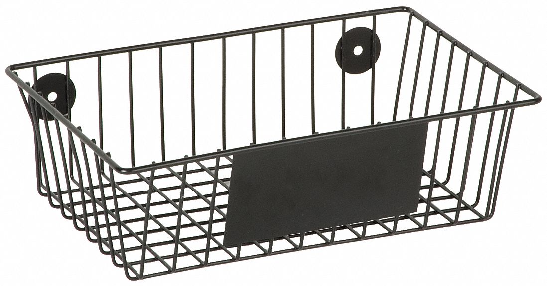 Eyewear Disp Rack Tray Blk Stl Wall Mtg