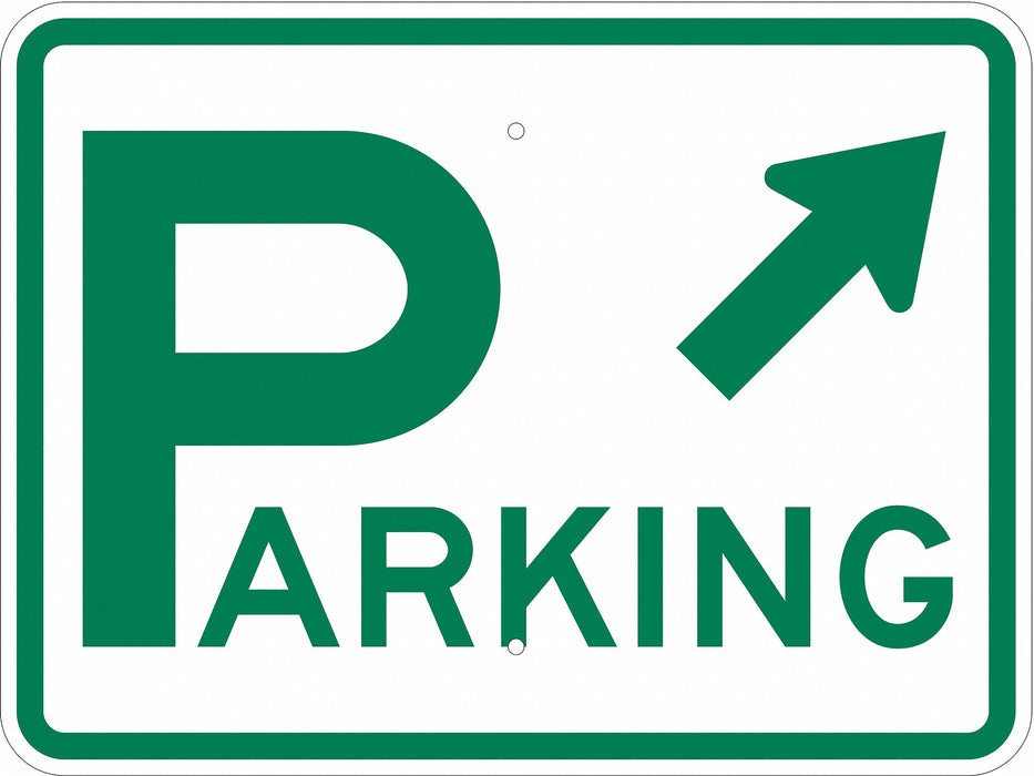 Traffic Sign 18 in x 24 in Blue