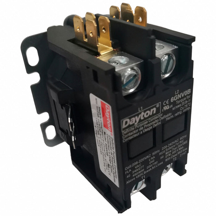 H2667 DefPurposeMagContactor 208/240VAC 2P 40A
