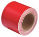 D3617 Pipe Marking Tape Red 4in W 90ft Roll L