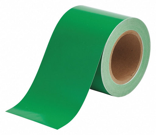 D3617 Pipe Marking Tape Grn 4in W 90ft Roll L