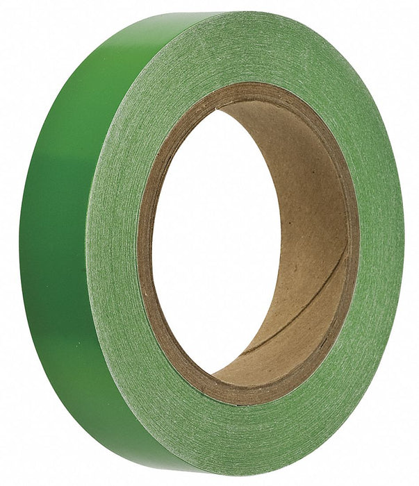 D3615 Pipe Marking Tape Grn 1in W 90ft Roll L
