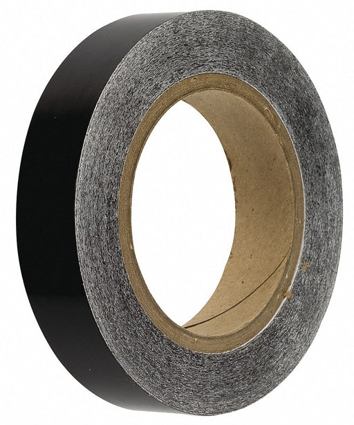 D3615 Pipe Marking Tape Blck 1in W 90ft Roll L
